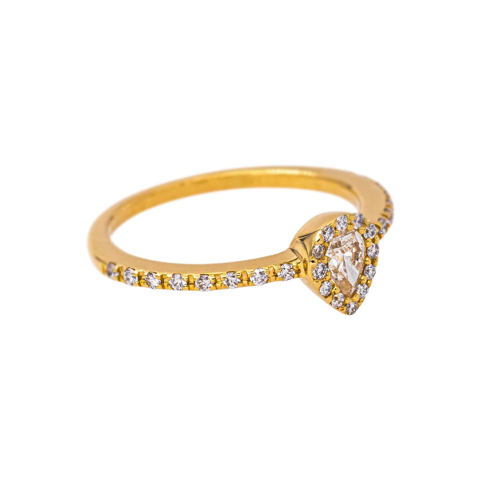 Bague Or jaune Diamant