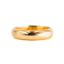Bague Solitaire en or jaune et diamant