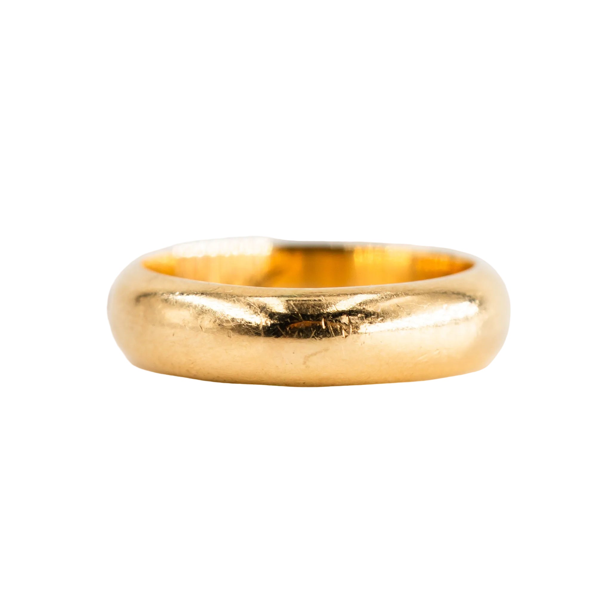 Bague Solitaire en or jaune et diamant