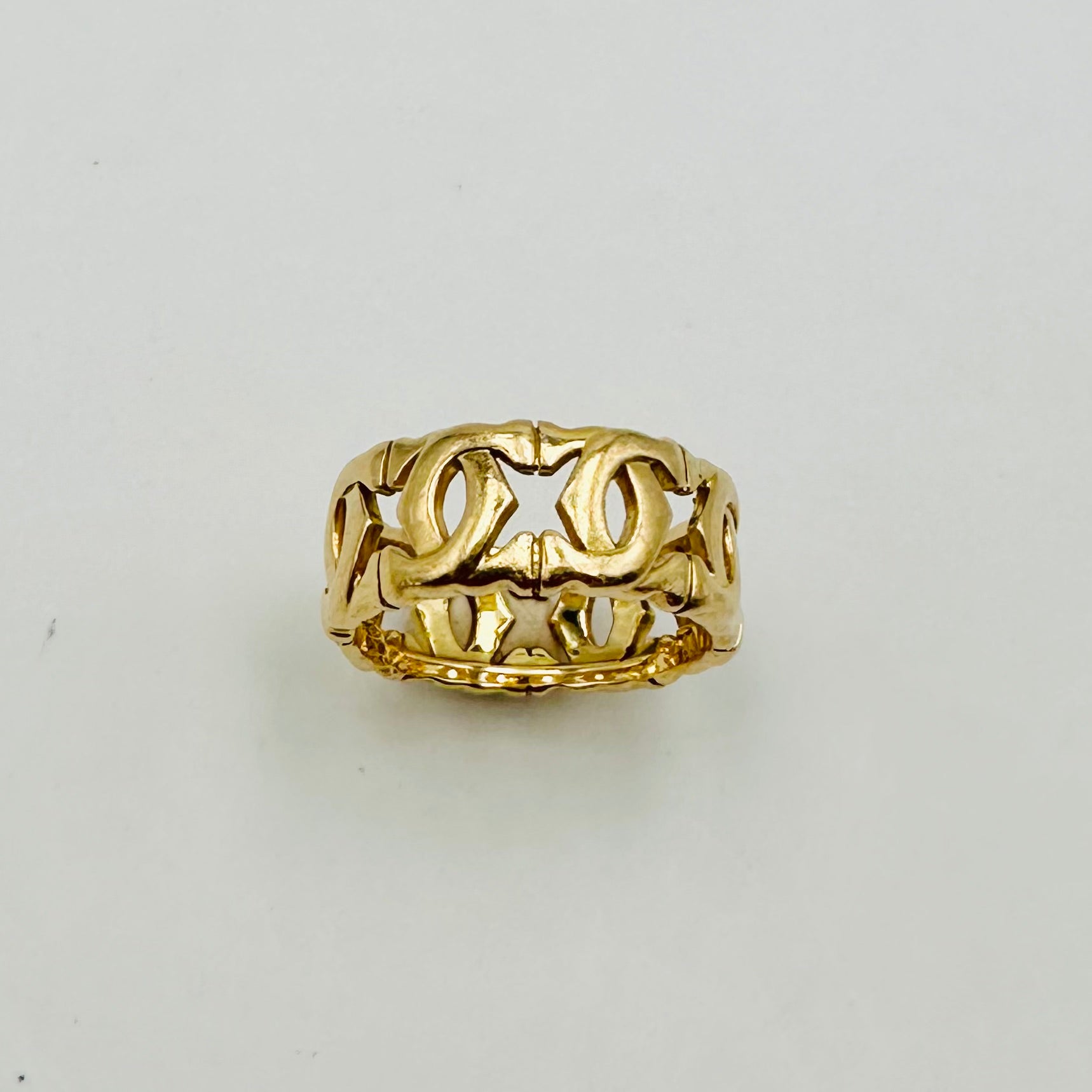 Bague fantaisie vintage taille 54, accessoire rétro