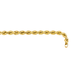 Collier Maille Corde Or jaune