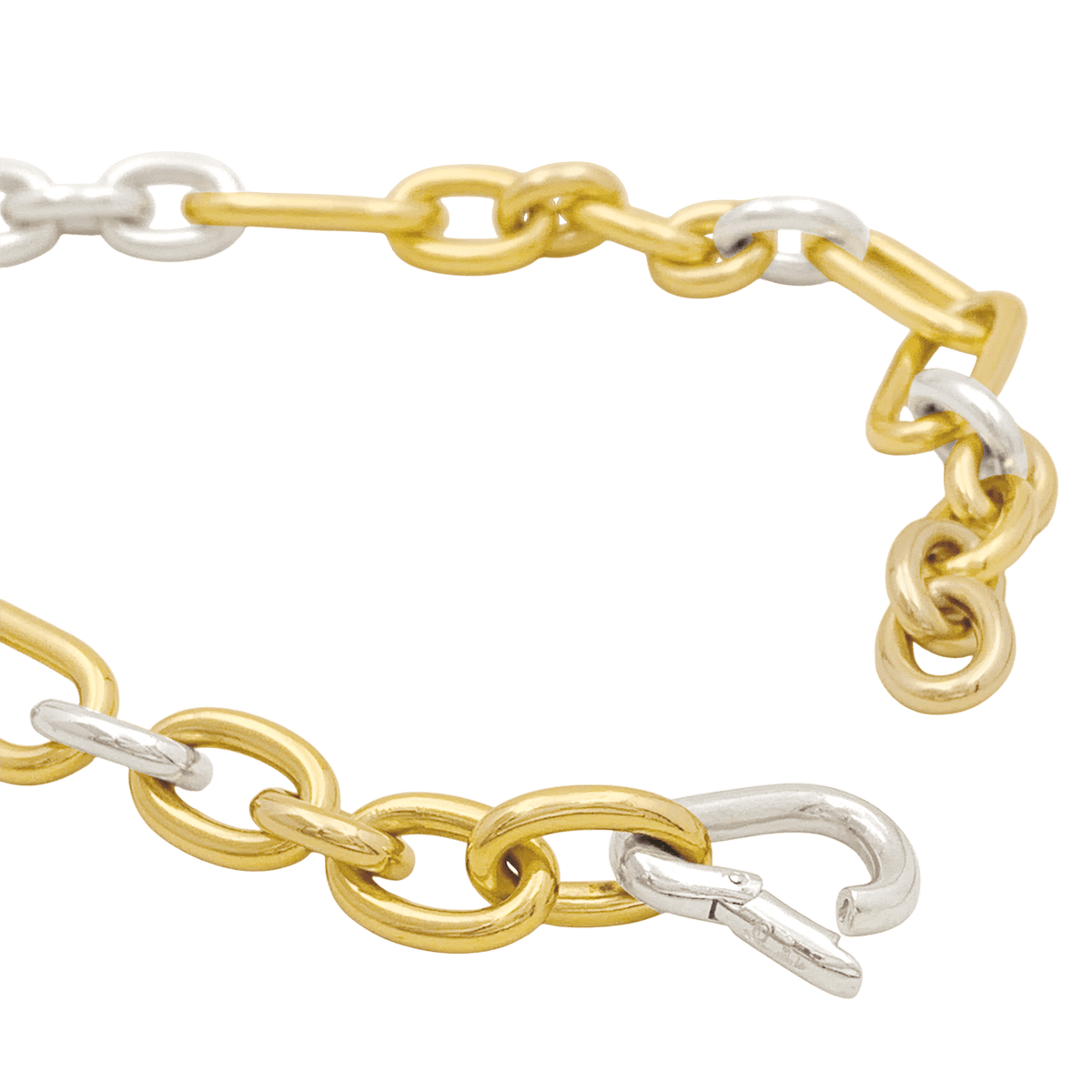 Collier Maille POMELLATO en or blanc, or jaune et or rose