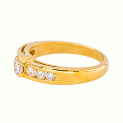 Bague Or jaune Diamant