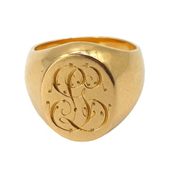Bague Chevalière en or jaune