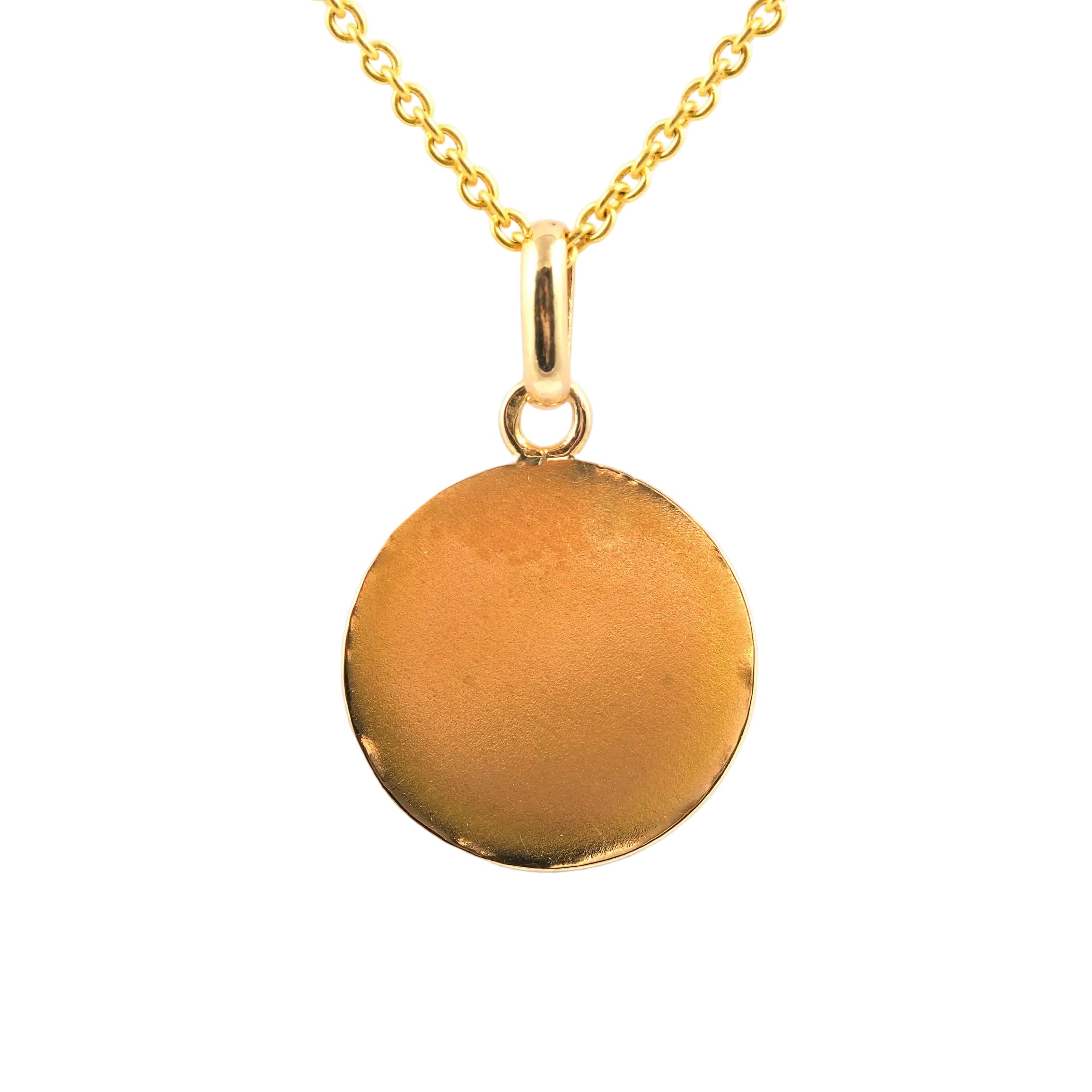 Pendentif AUGIS en or jaune, rubis et diamant