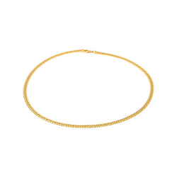 Collier Maille anglaise Or jaune