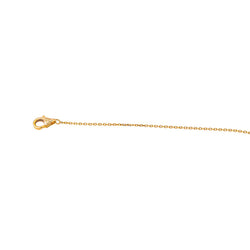 Cartier Collier Trinity Or jaune Saphir rose