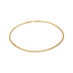 Collier Maille jaseron Or jaune