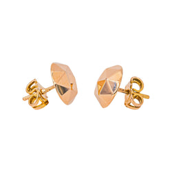 Boucles d'oreilles  Puces  Or rose