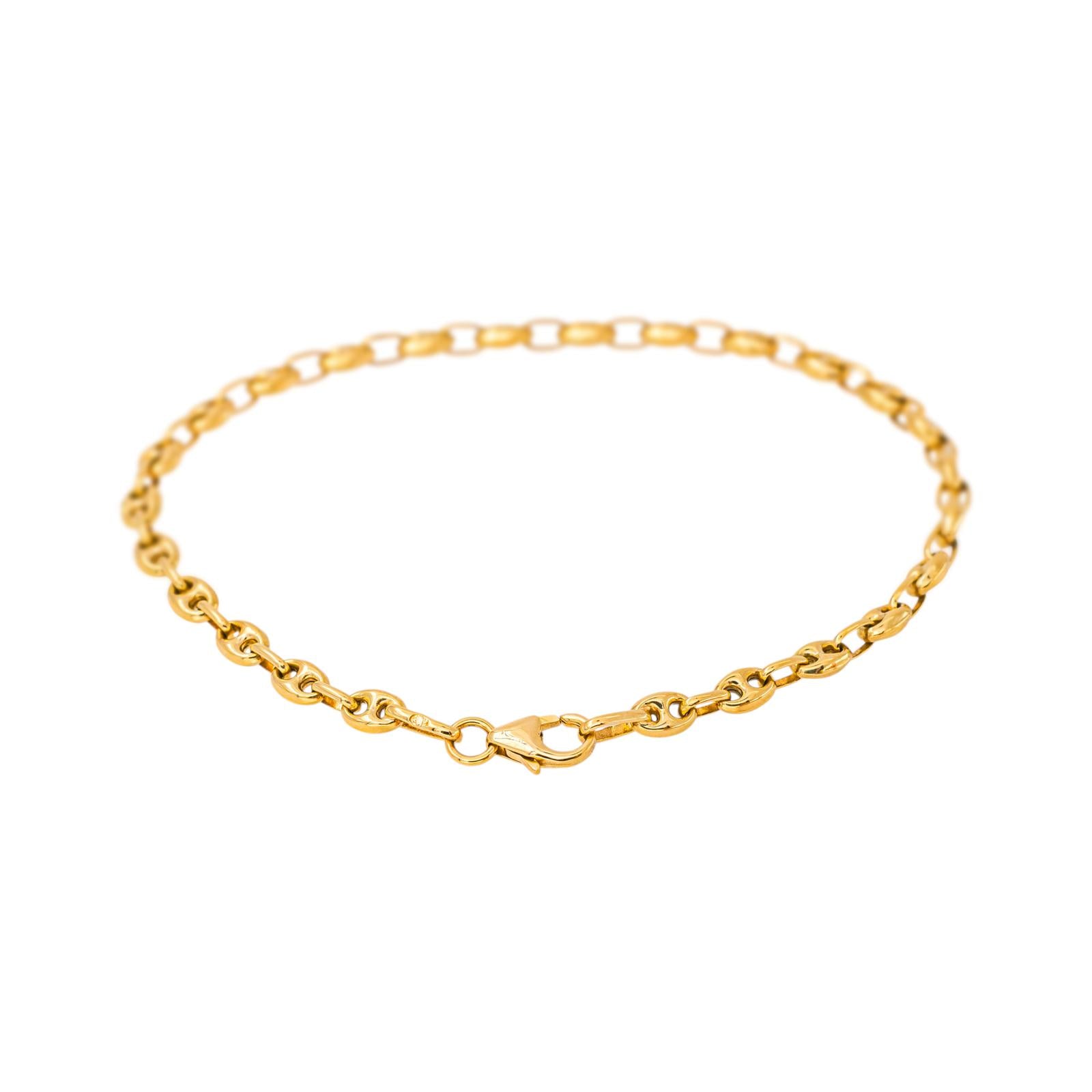 Bracelet Maille en or jaune