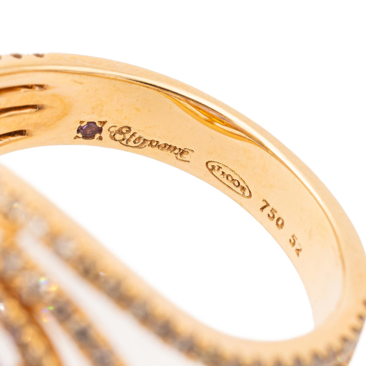 Etername Bague Eternelle Or jaune Améthyste