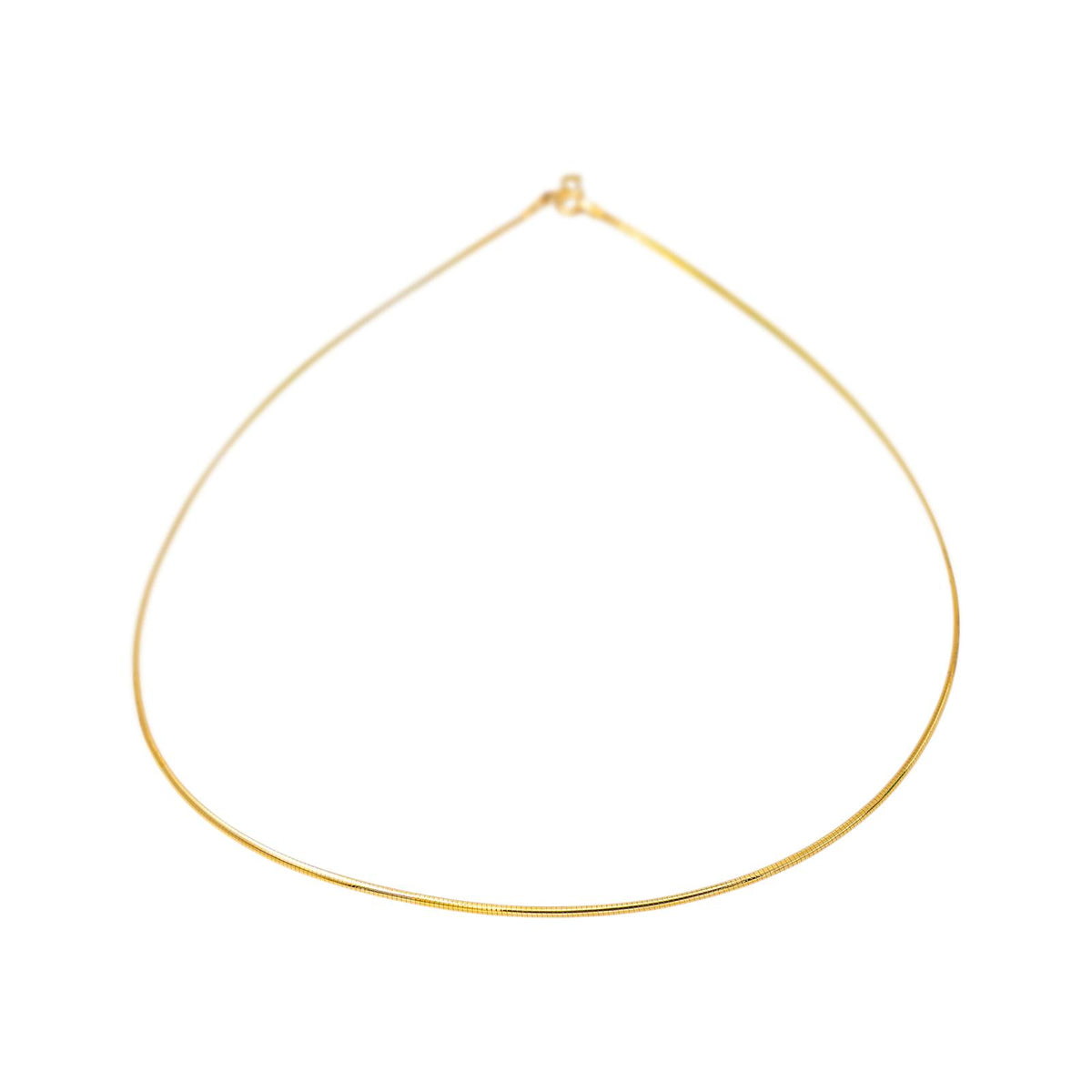 Collier Maille omega Or jaune