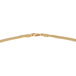 Collier Maille miroir Or jaune