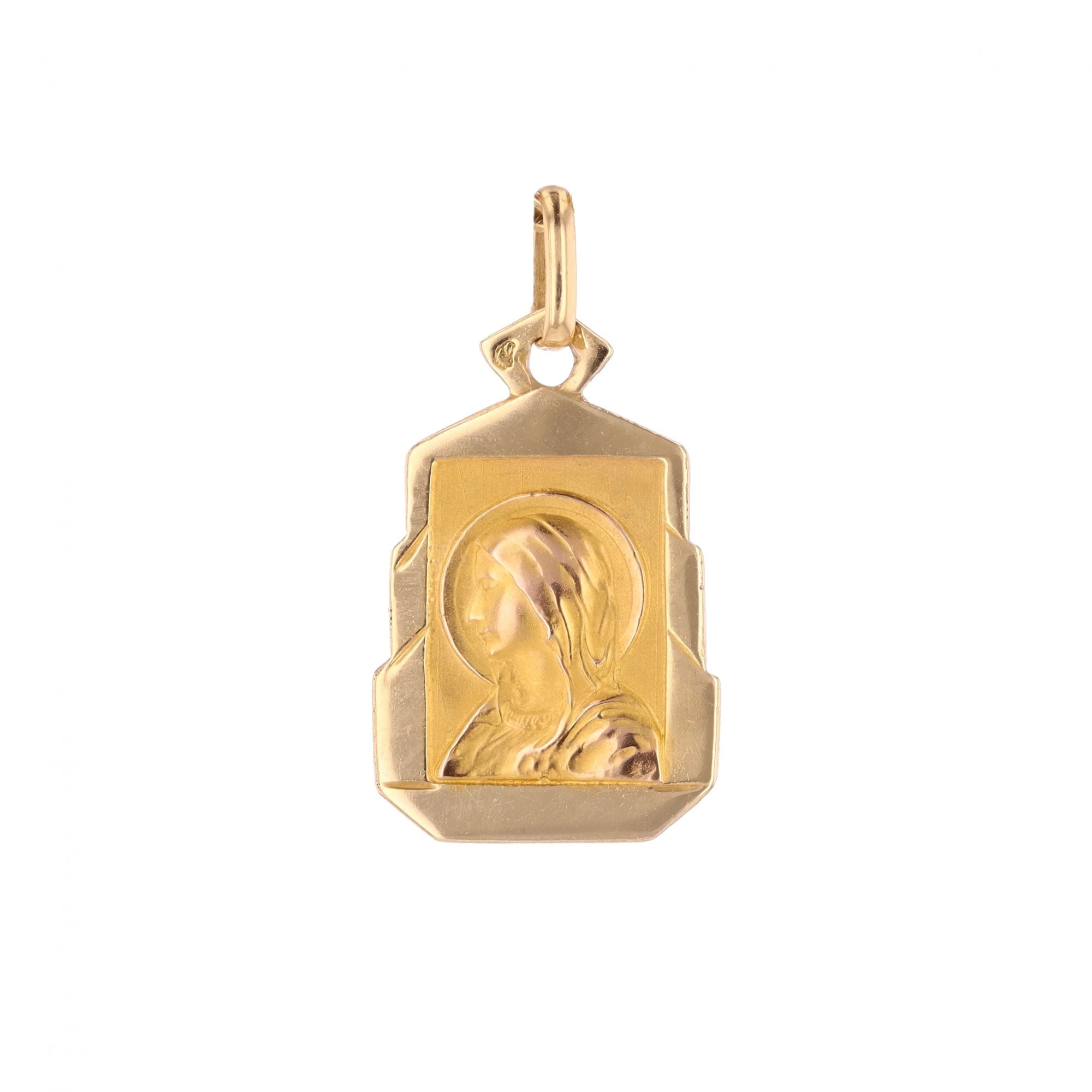 Médaille en or rose