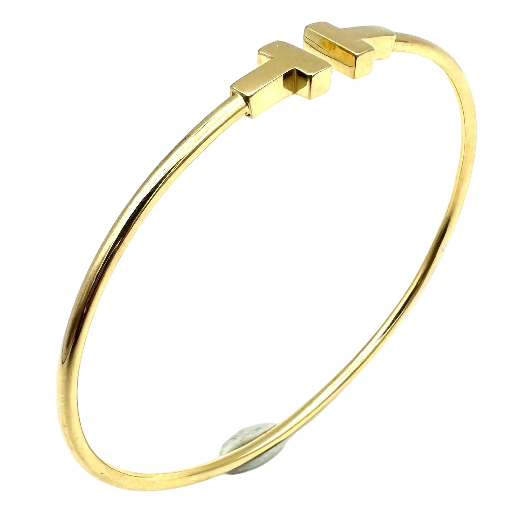 Bracelet Jonc TIFFANY & CO. "Wire" en or jaune