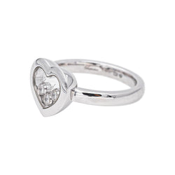 Chopard Bague Happy Diamond Or blanc Diamant