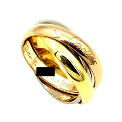 Bague Alliance CARTIER "Trinity" MM en or blanc, or jaune et or rose