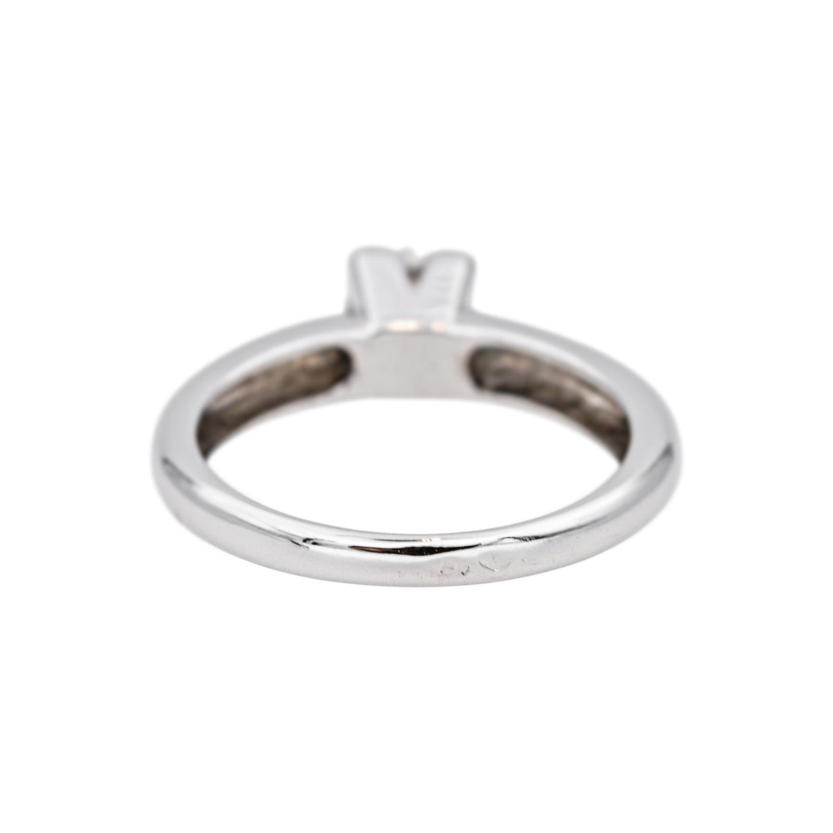 Bague Solitaire Or blanc Diamant