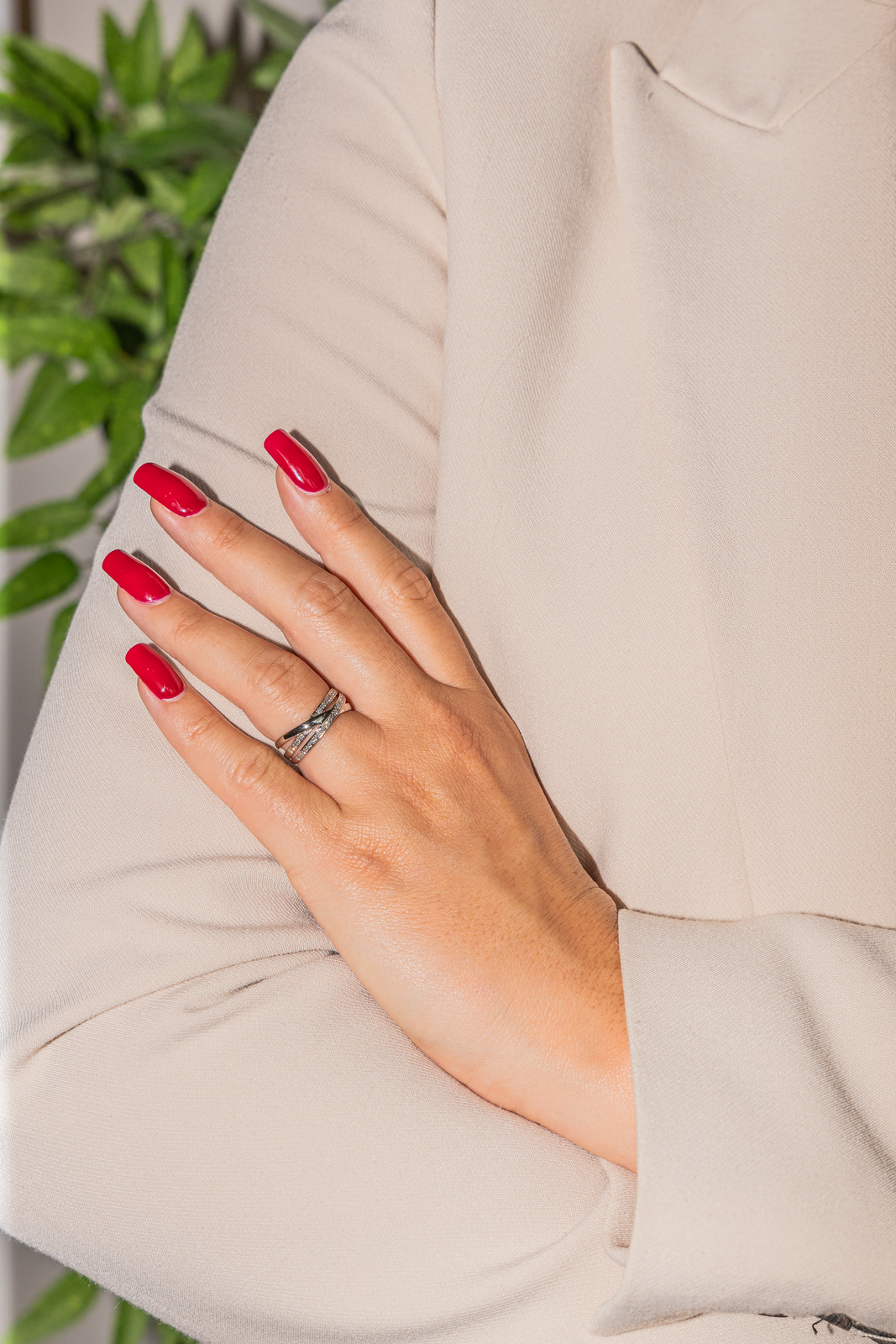 Bague Or blanc  Diamant