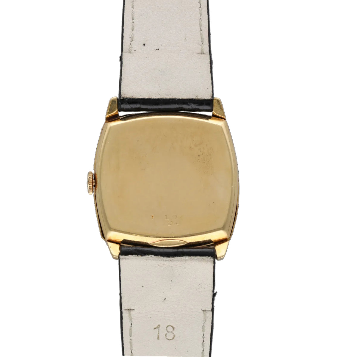 Montre ROLEX en or jaune et cuir