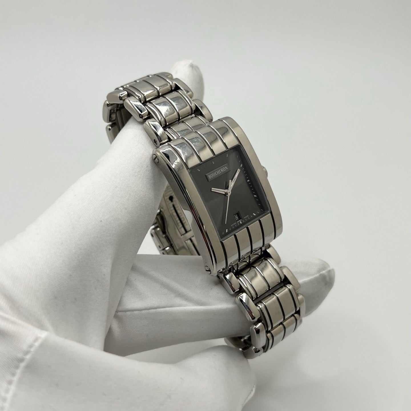 Montre BOUCHERON "Reflet" en acier
