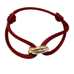 Bracelet CARTIER "Trinity" en or blanc, or jaune et or rose