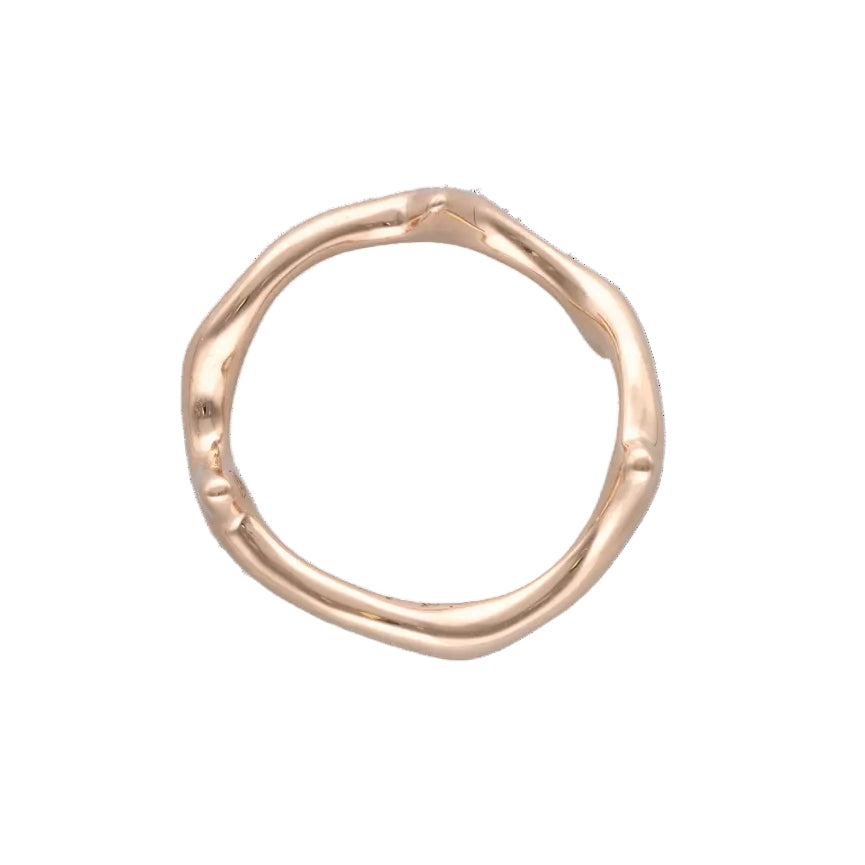 Bague DIOR Bois de Rose en or rose