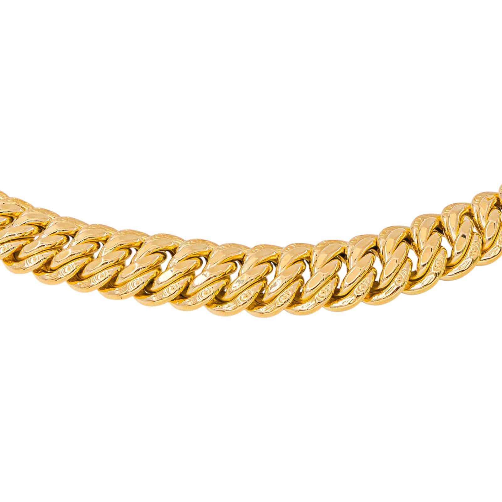 Collier Maille américaine Or jaune