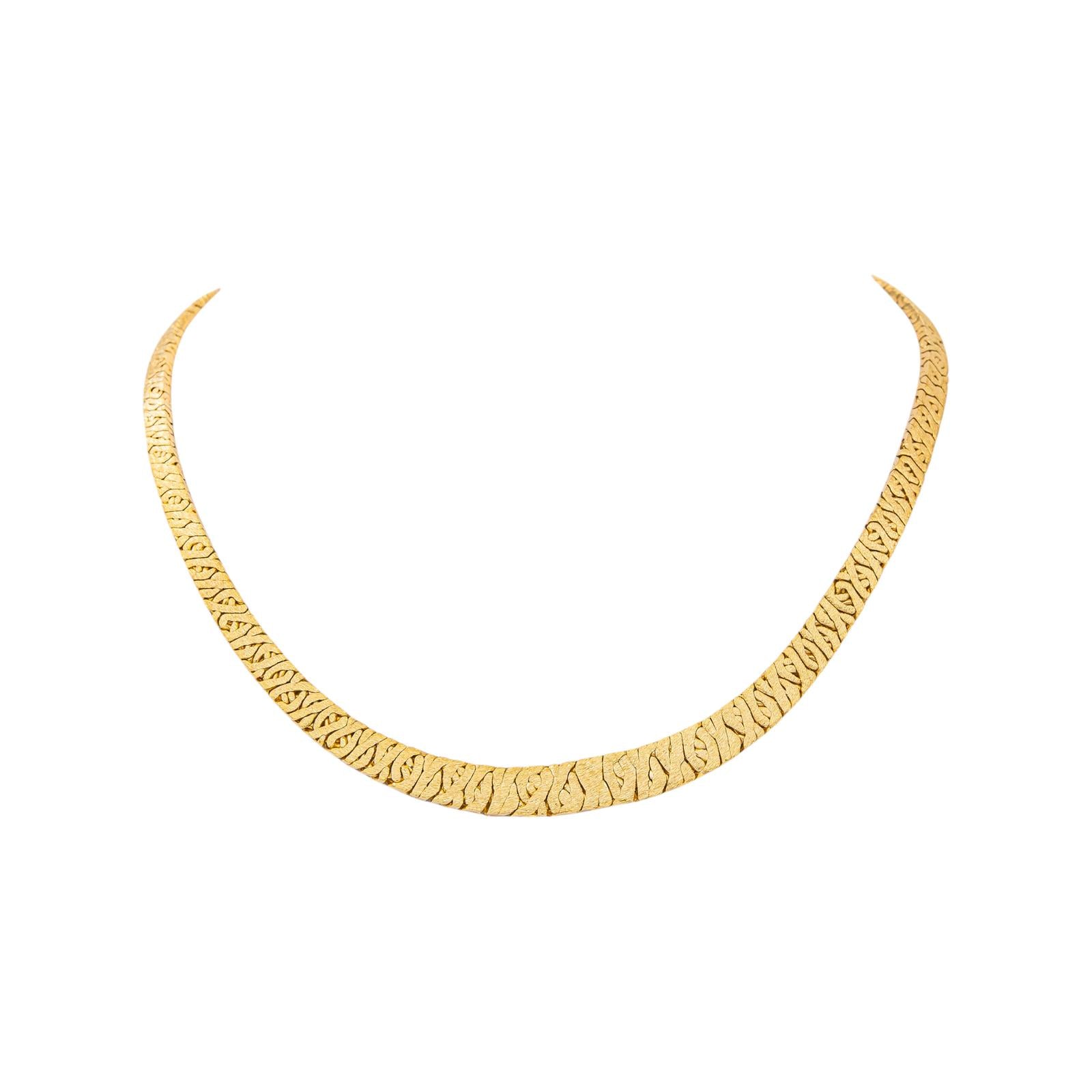 Collier Or jaune