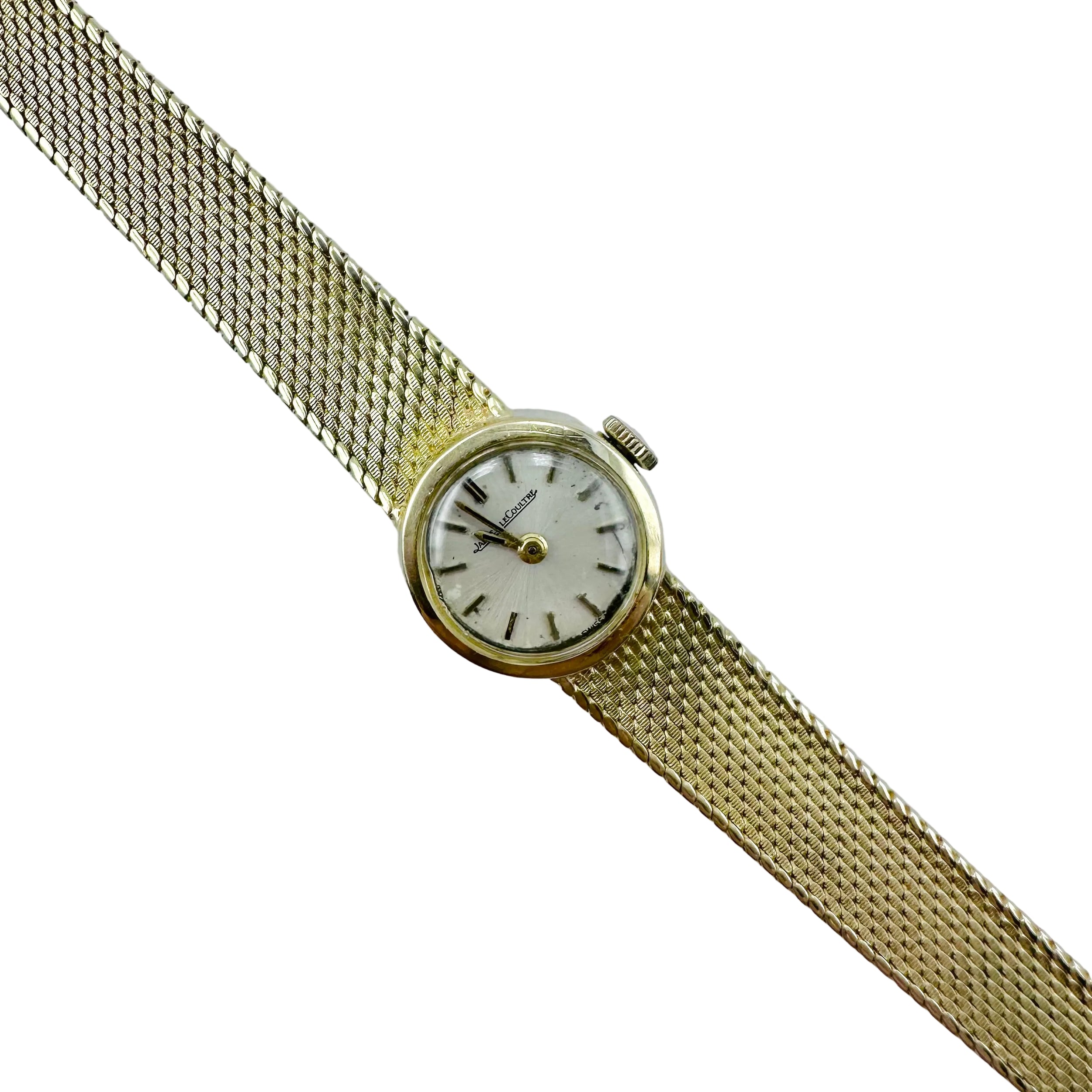 Montre de dame JAEGER-LECOULTRE en or jaune