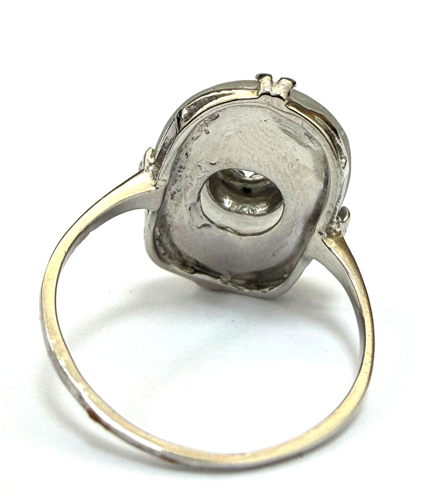 Bague Solitaire en platine et diamant