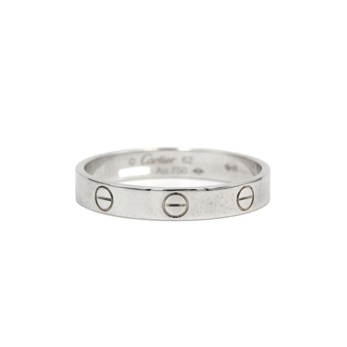 Bague Alliance CARTIER Love PM en or blanc