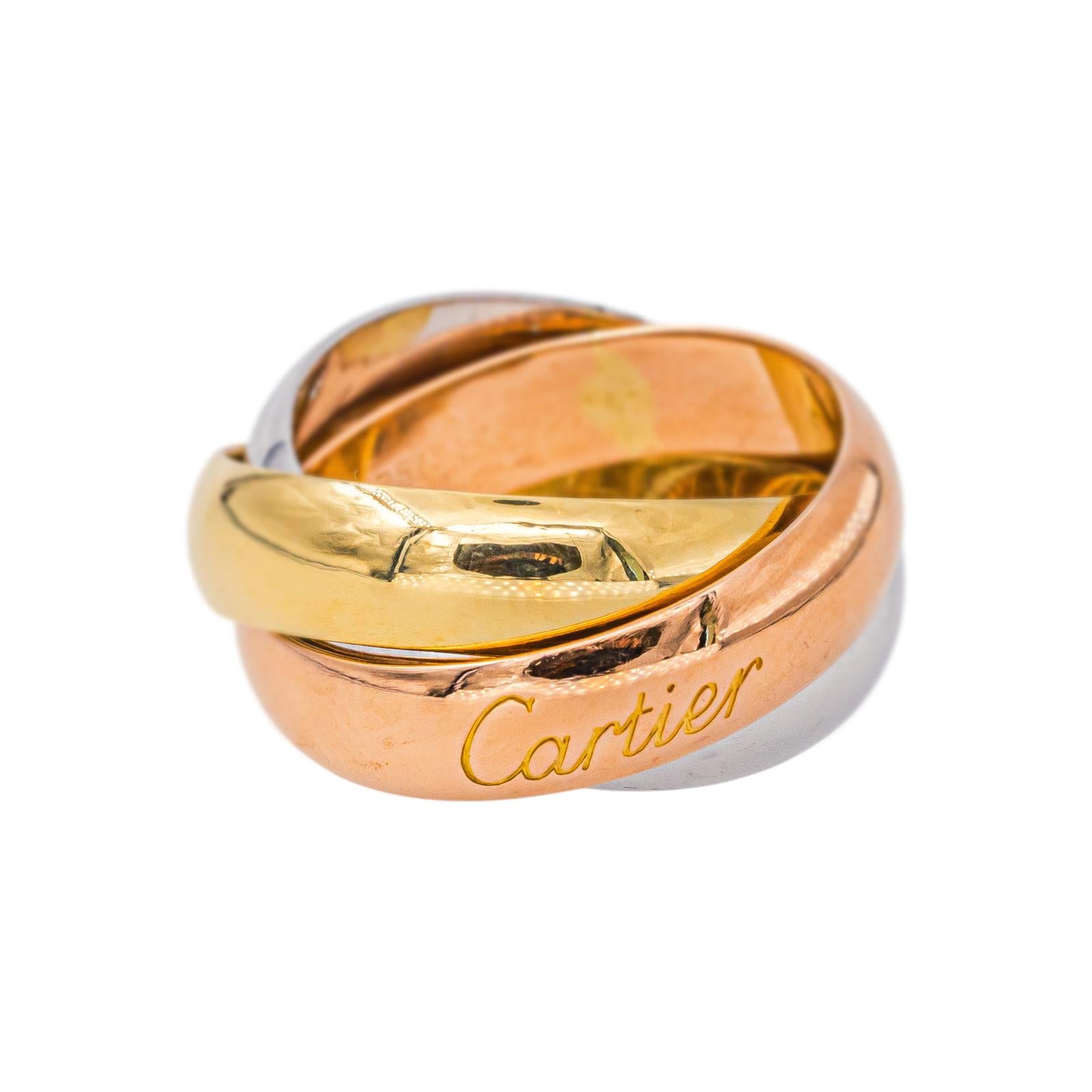 Cartier Bague Trinity Or jaune