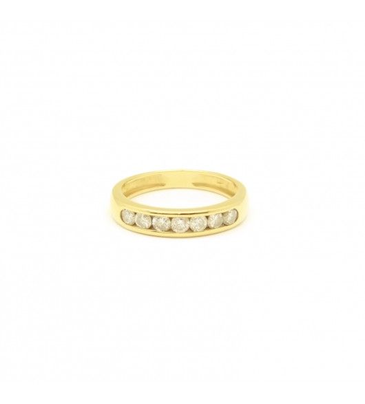 Demi alliance - 0.35 carat - Castafiore