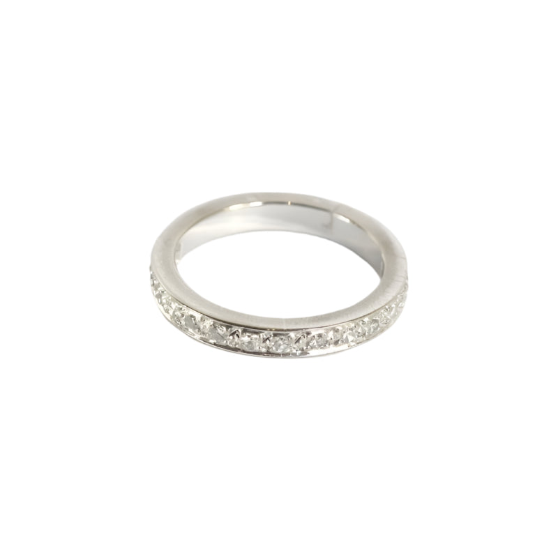 Demi - alliance Art Deco diamants en or - Castafiore
