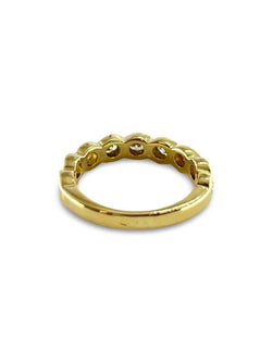 Demi - alliance or et diamants 0,54 ct - Castafiore