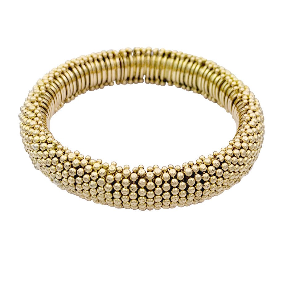 Deux bracelets vintages transformables, or jaune. - Castafiore