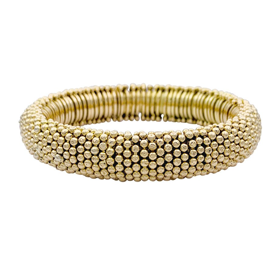 Deux bracelets vintages transformables, or jaune. - Castafiore