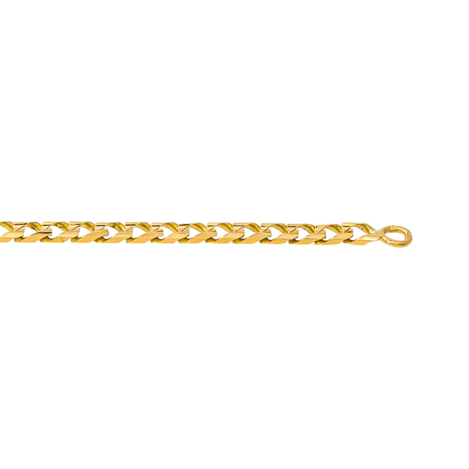 Collier Maille Gourmette Or jaune