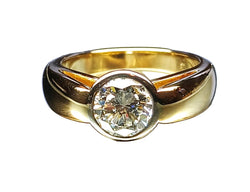 Diamant solitaire 1,01 carats certifié - Castafiore