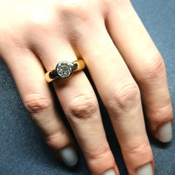 Diamant solitaire 1,01 carats certifié - Castafiore
