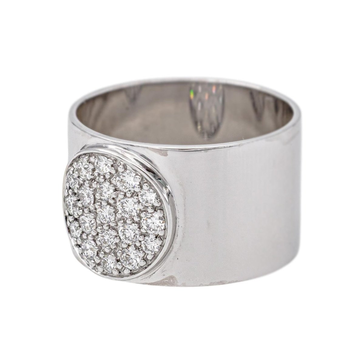 Dinh Van Bague Anthéa Or blanc Diamant - Castafiore