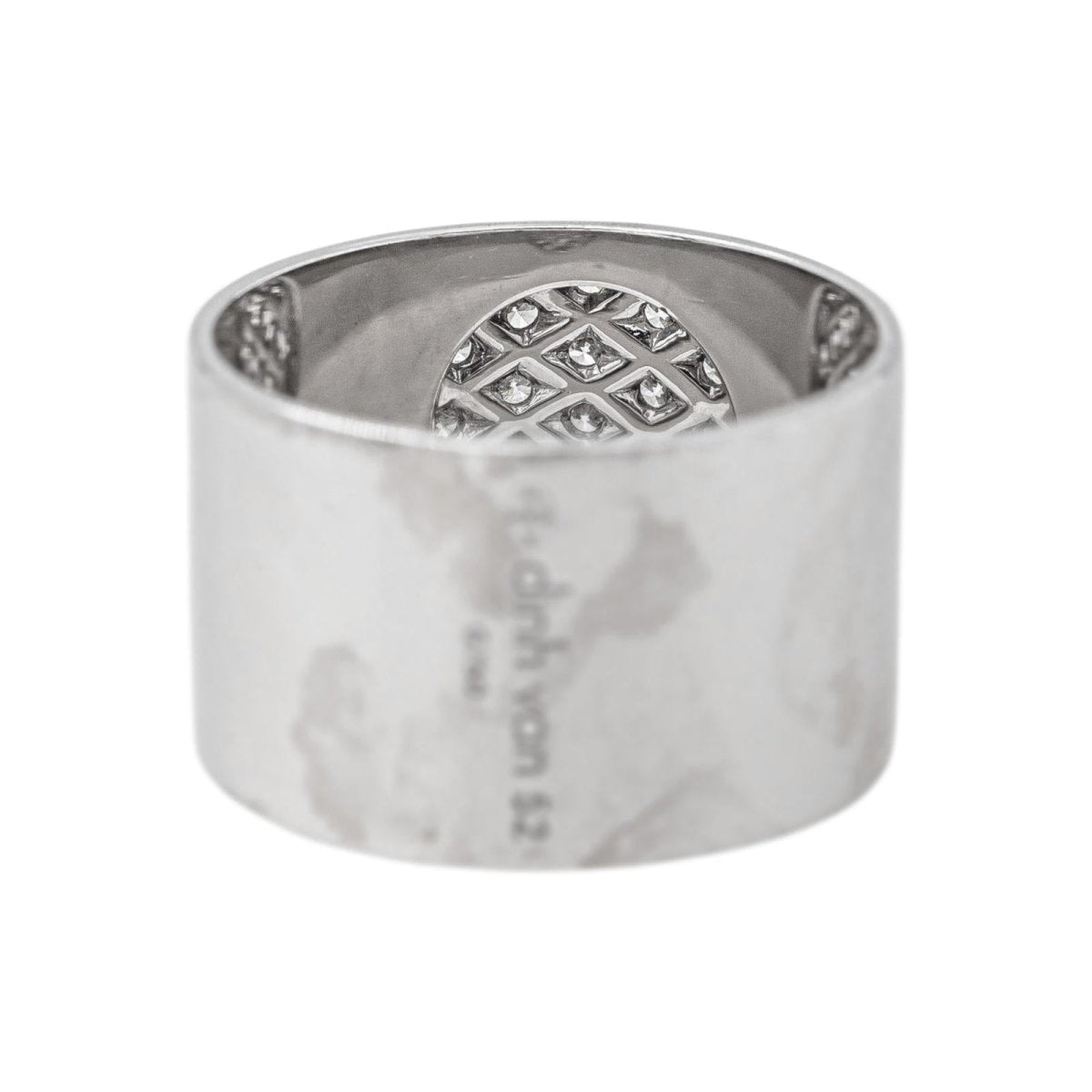 Dinh Van Bague Anthéa Or blanc Diamant - Castafiore