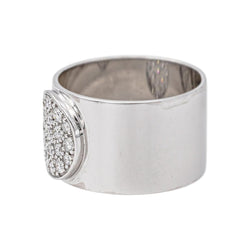 Dinh Van Bague Anthéa Or blanc Diamant - Castafiore