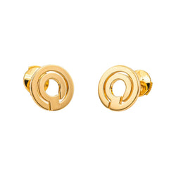 Dinh Van Boucles d'oreilles Seventies Or jaune - Castafiore