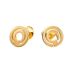 Dinh Van Boucles d'oreilles Seventies Or jaune - Castafiore