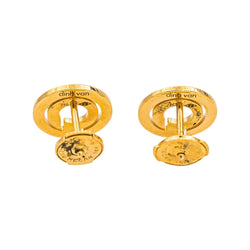Dinh Van Boucles d'oreilles Seventies Or jaune - Castafiore
