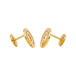 Dinh Van Boucles d'oreilles Seventies Or jaune - Castafiore