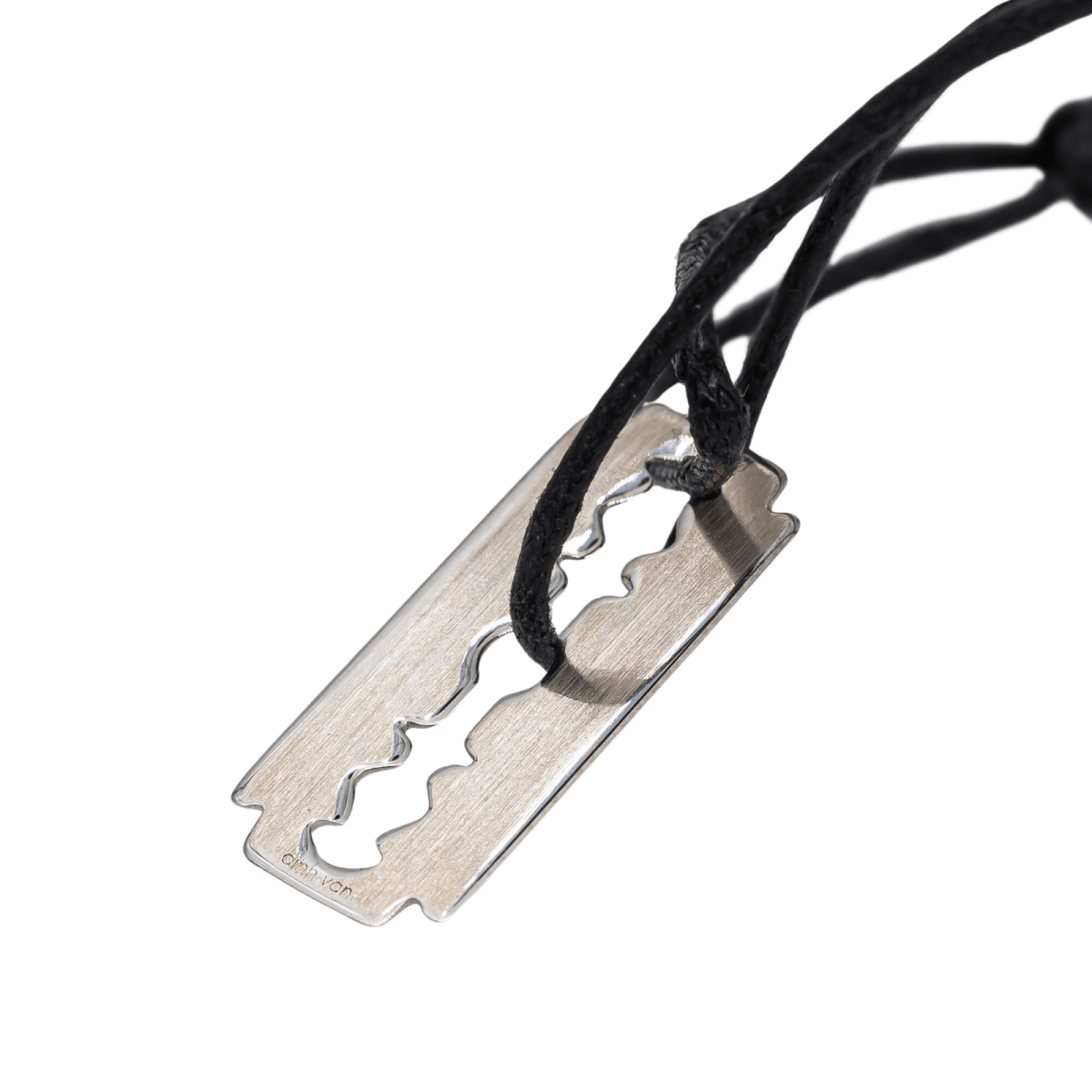 Dinh Van Bracelet Cordon Lame de rasoir Or blanc - Castafiore