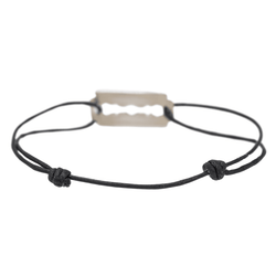 Dinh Van Bracelet Cordon Lame de rasoir Or blanc - Castafiore